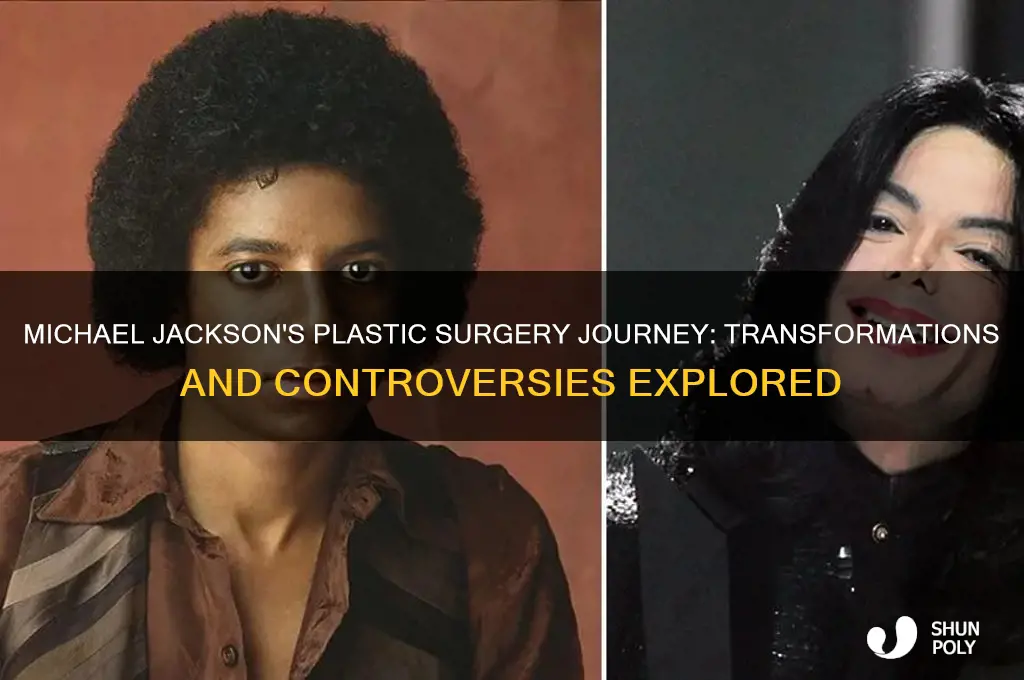 what plastic surgery did miachel jackson have