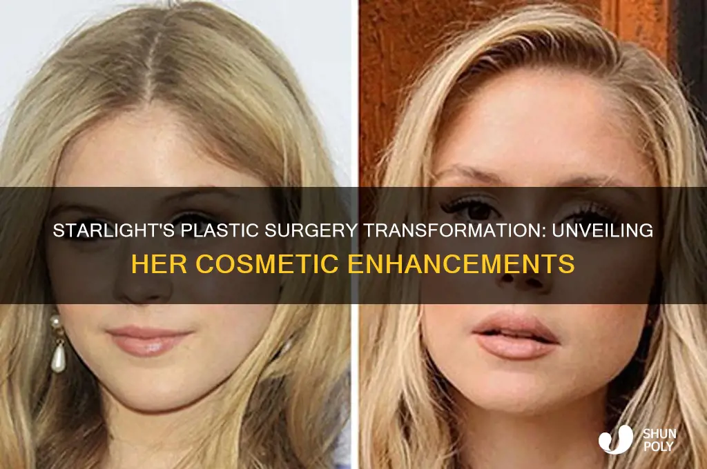 what plastic surgery did starlight get