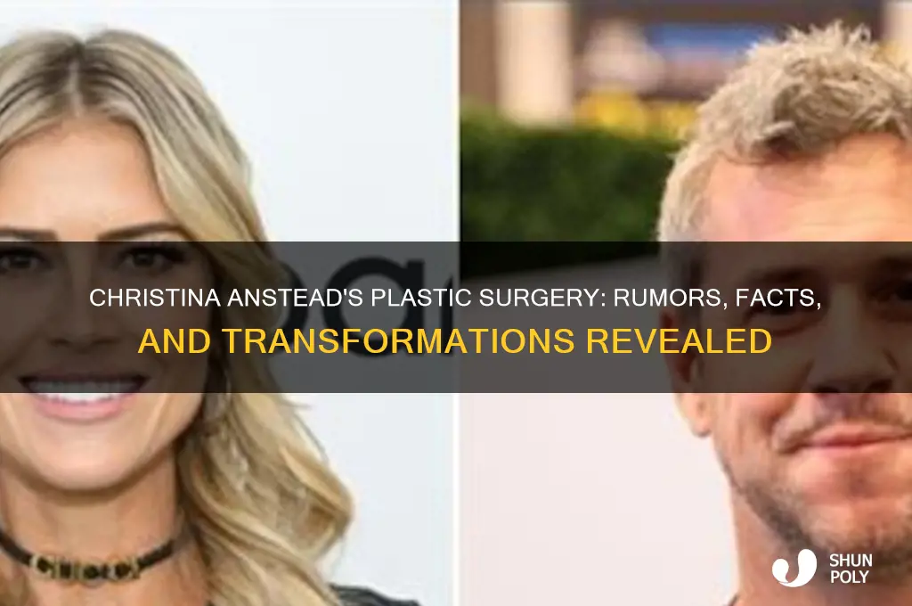 what plastic surgery has christina anstead