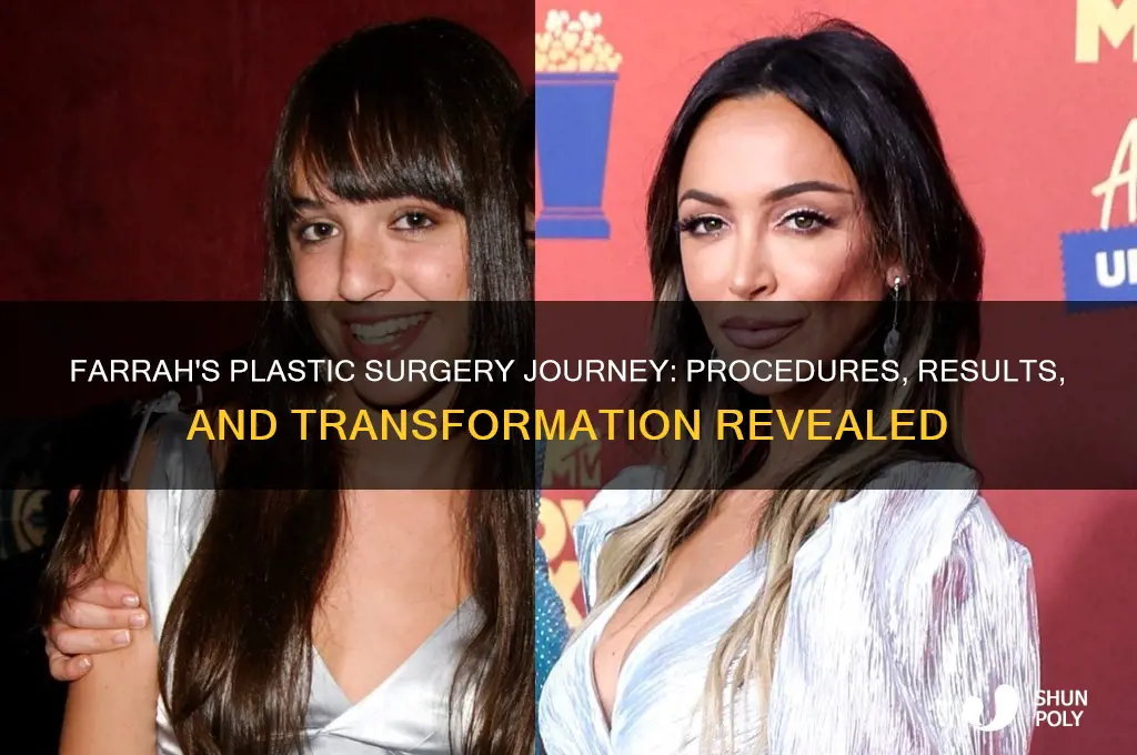 what plastic surgery has farrah had