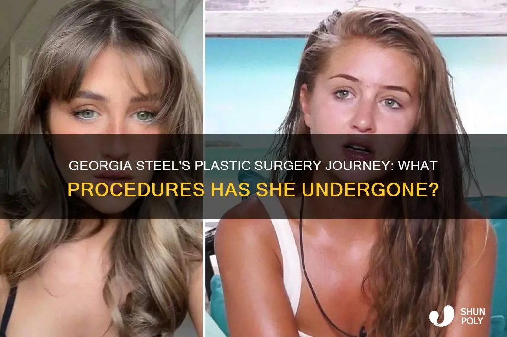 what plastic surgery has georgia steel had