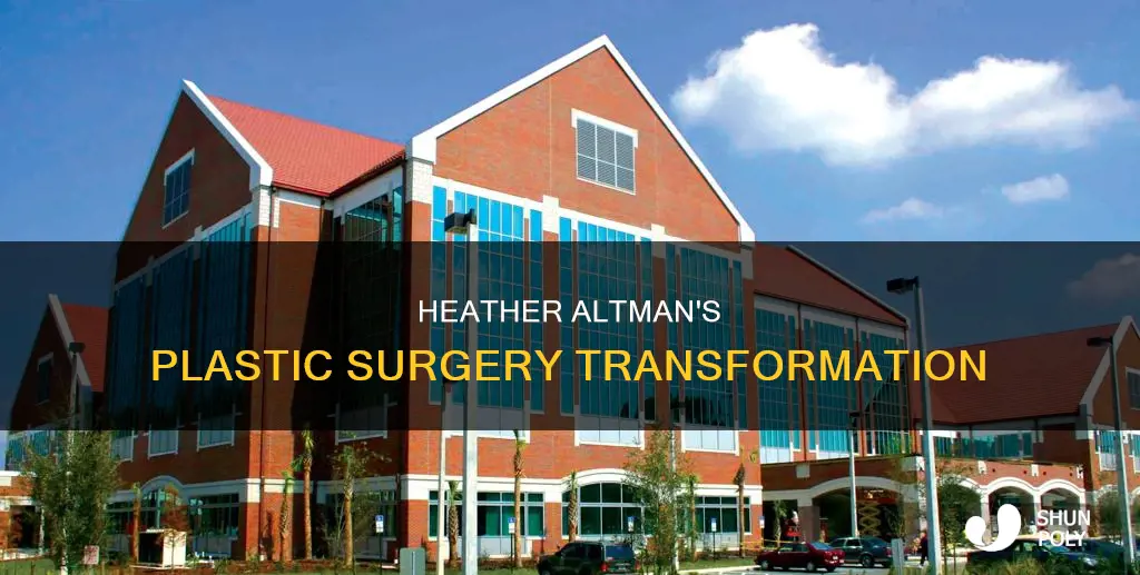what plastic surgry did heather altman hav