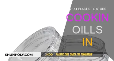 Storing Cooking Oils: Choosing the Right Plastic Containers