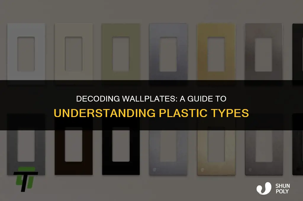 what plastic type is wallplates