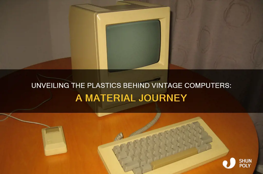 what plastic were old computers made form