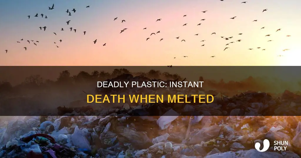 what plastic when melted kills instantly