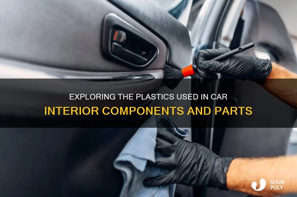 what plastics are car interior parts made from