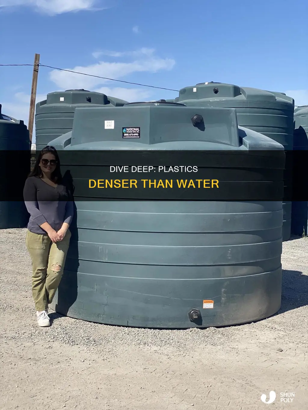 what plastics are denser than water
