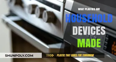 Household Devices: Unveiling the Types of Plastics Used in Their Construction
