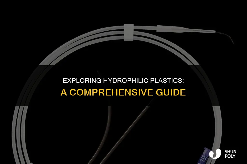 what plastics are hydrophilic