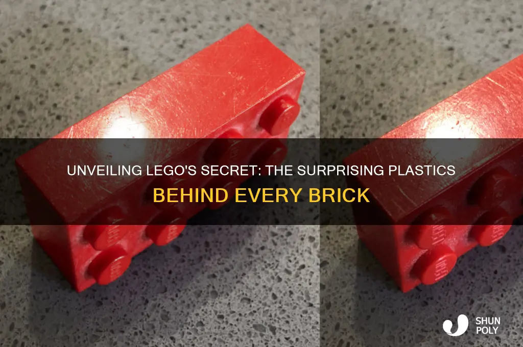 what plastics are legos made of