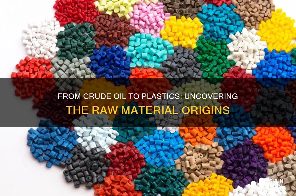 what plastics are made from crude oil