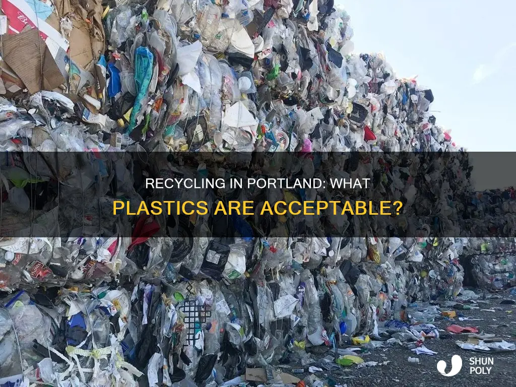 what plastics are recyclable in portland