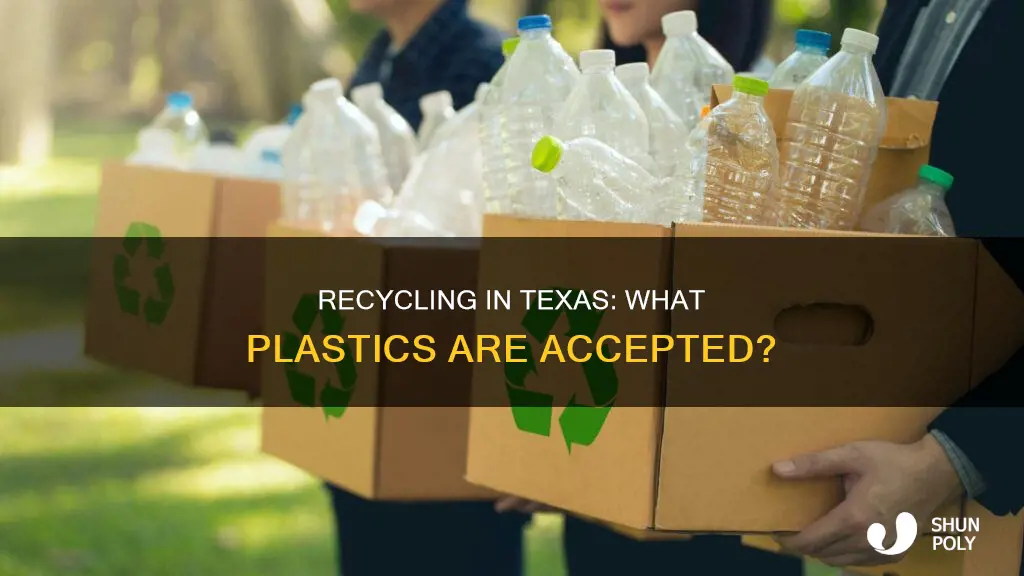 what plastics are recyclable in texas