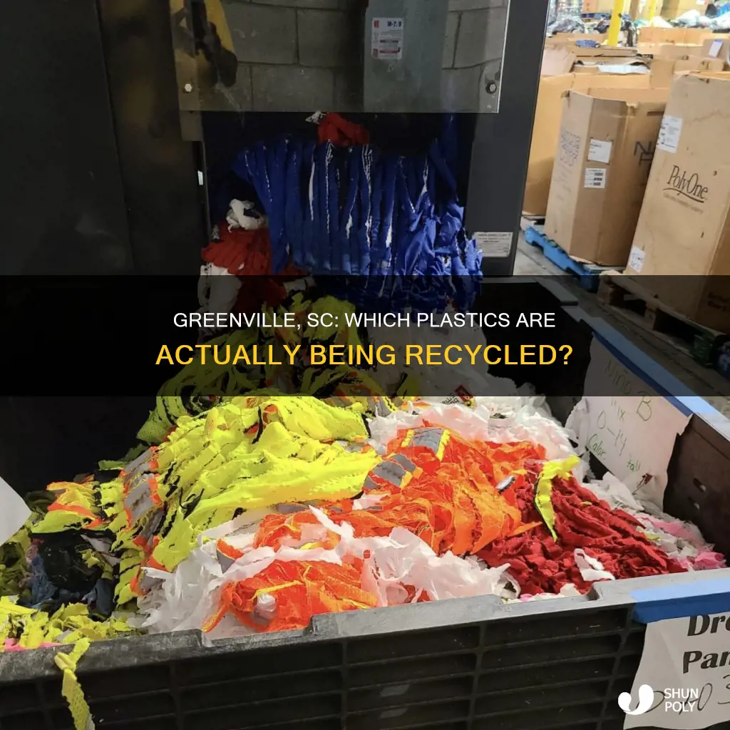 what plastics are recycled in greenville sc