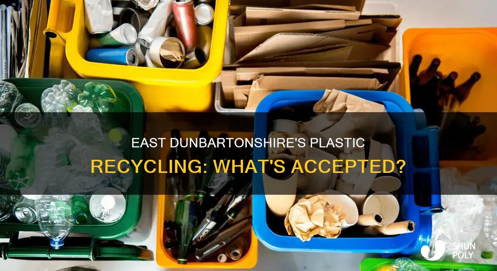 what plastics does east dunbartonshire recycle