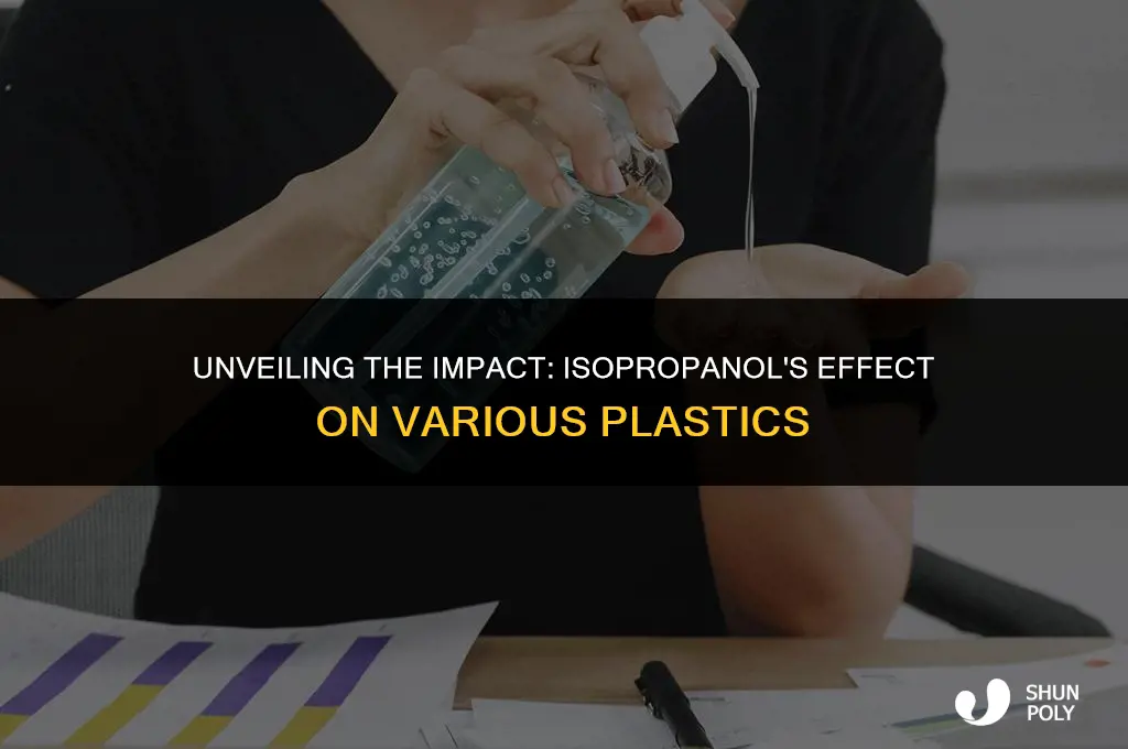 what plastics does isopropanol damage