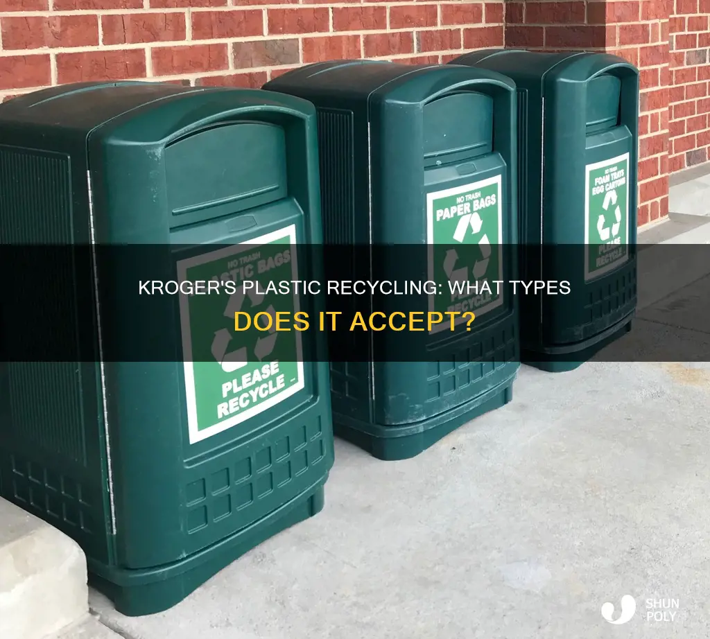 what plastics does kroger recycle