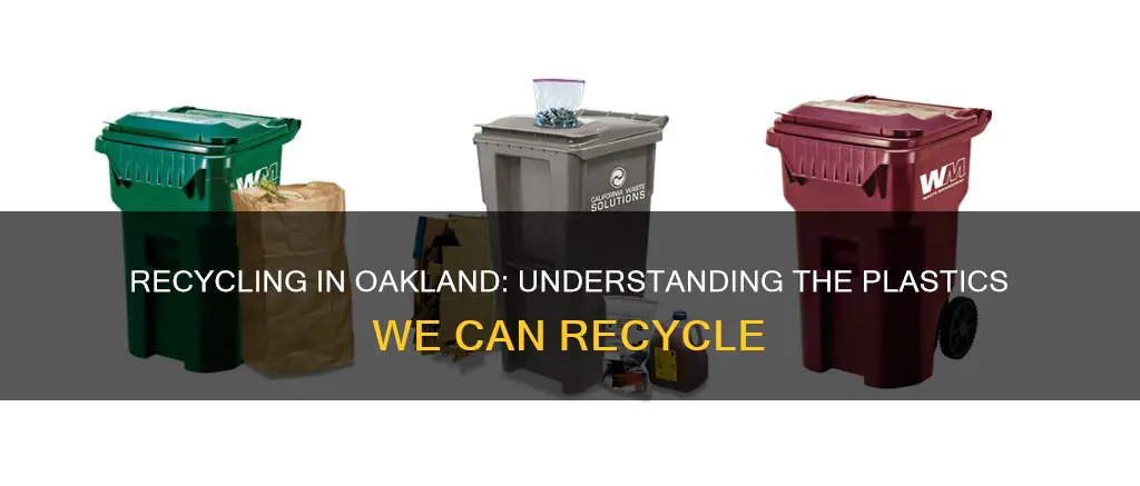what plastics does oakland recycle