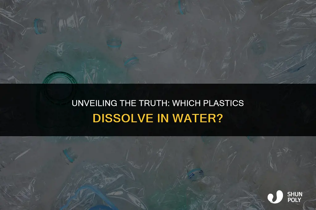 what plastics evaporate in water