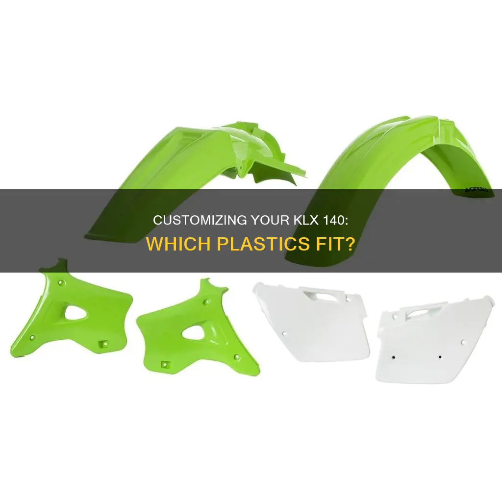 what plastics fit a klx 140