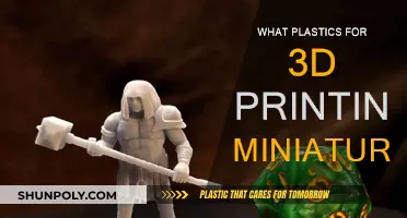 Best Plastics for 3D Printing Miniatures