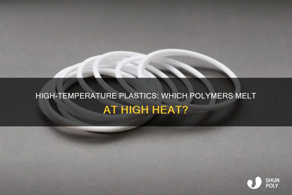 what plastics have a high melting temperature