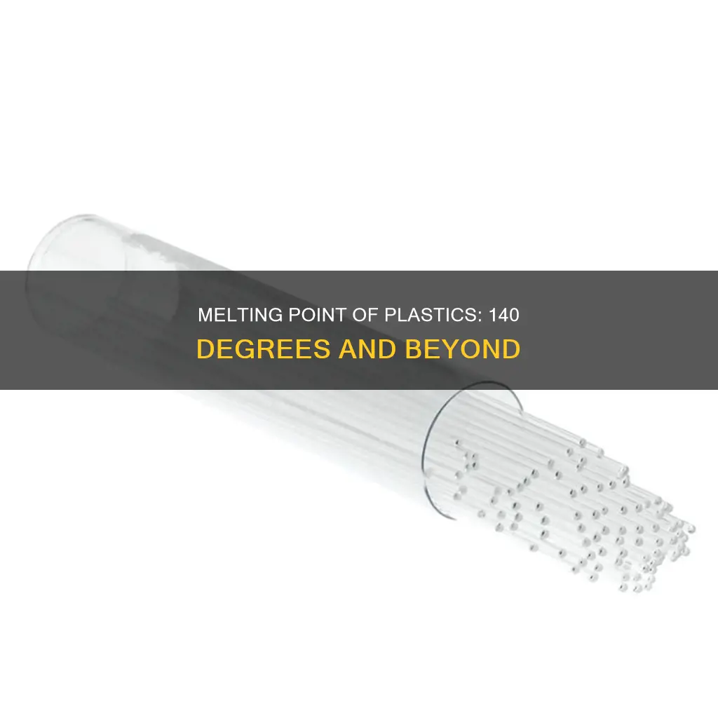 what plastics melt at 140 degrees