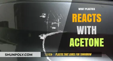 Unveiling the Reactive Nature of Plastics with Acetone