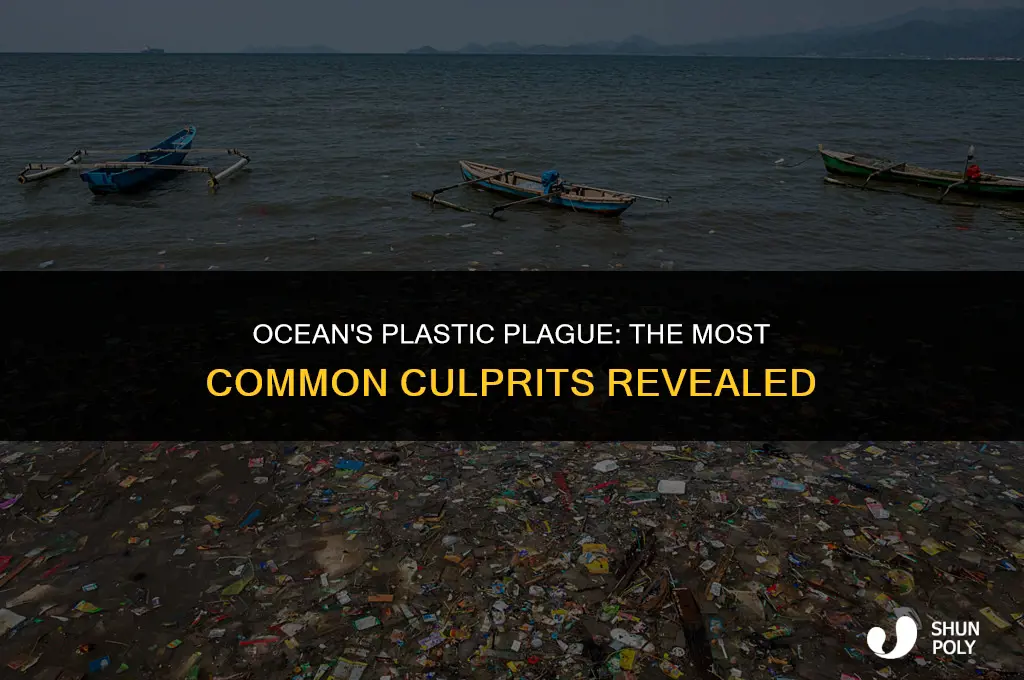 what plastics take up most of the ocean