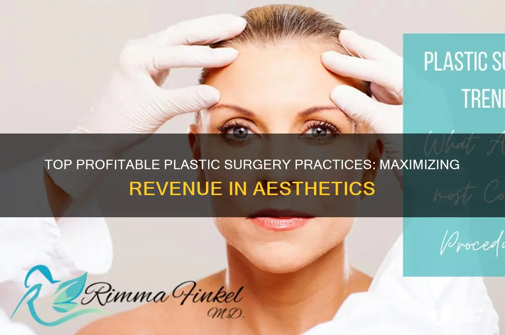 what practice in plastic surgery makes the most money