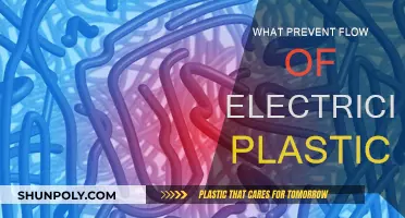 How Plastic Insulators Block Electric Current