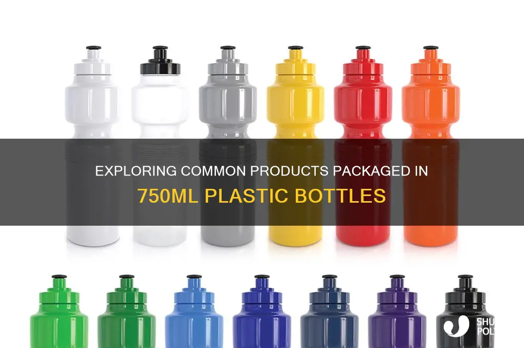 what product comes in 750 ml plastic bottle