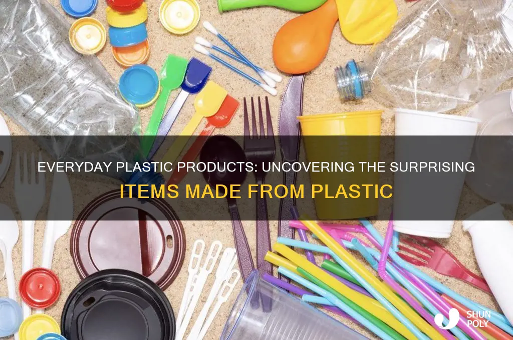 what products are made of plastic