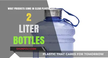 Clear Plastic 2-Liter Bottles: Common Products You'll Find Inside