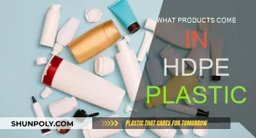 HDPE Plastic: Products and Practical Uses