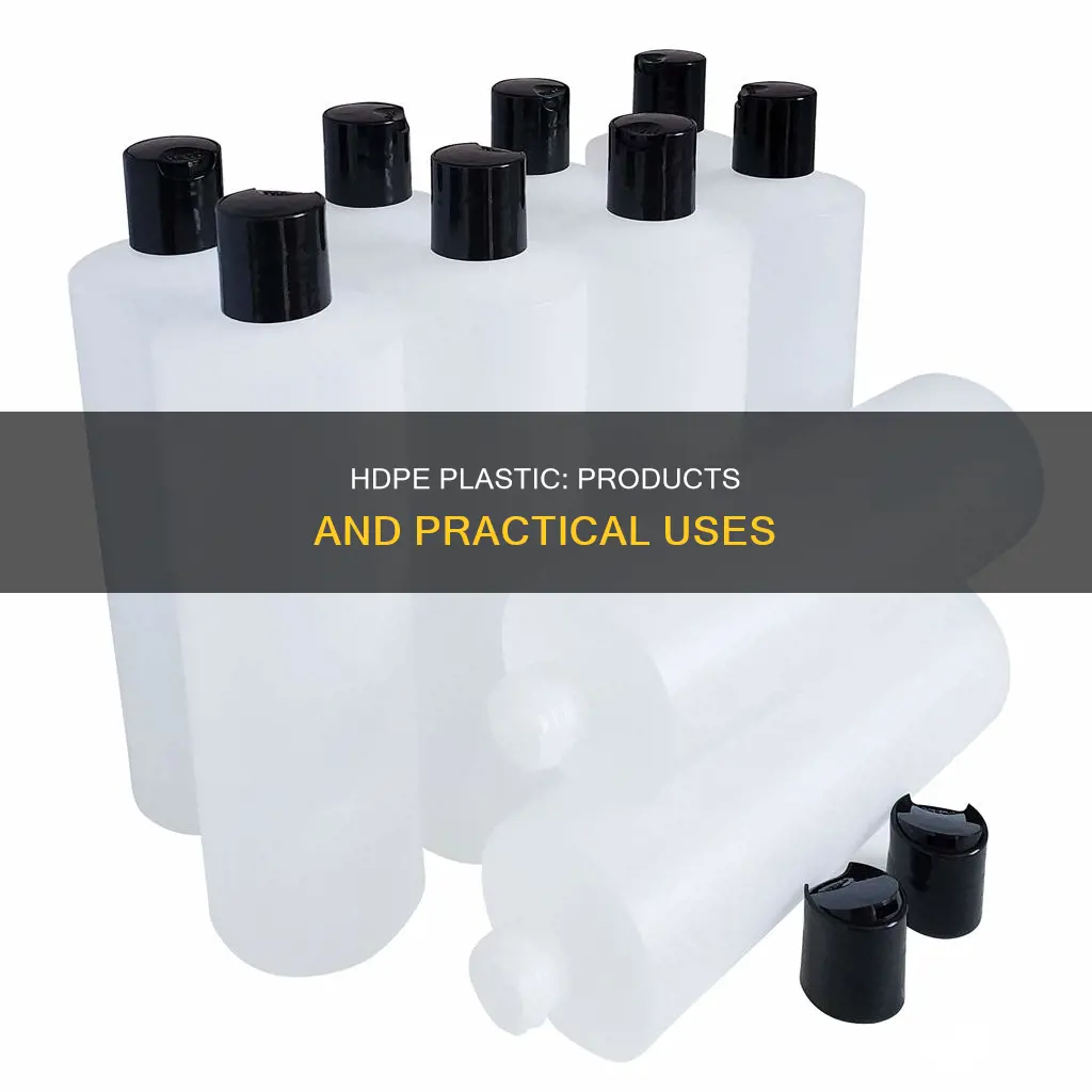 what products come in hdpe plastic