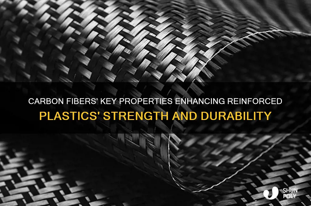 what properties make carbon fibers important for reinforced plastics