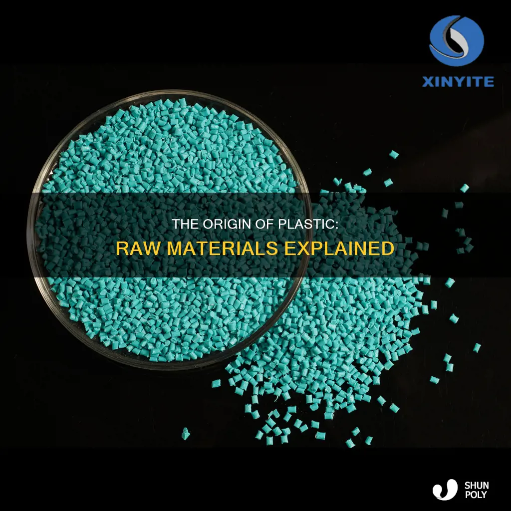 what raw material does plastic come from