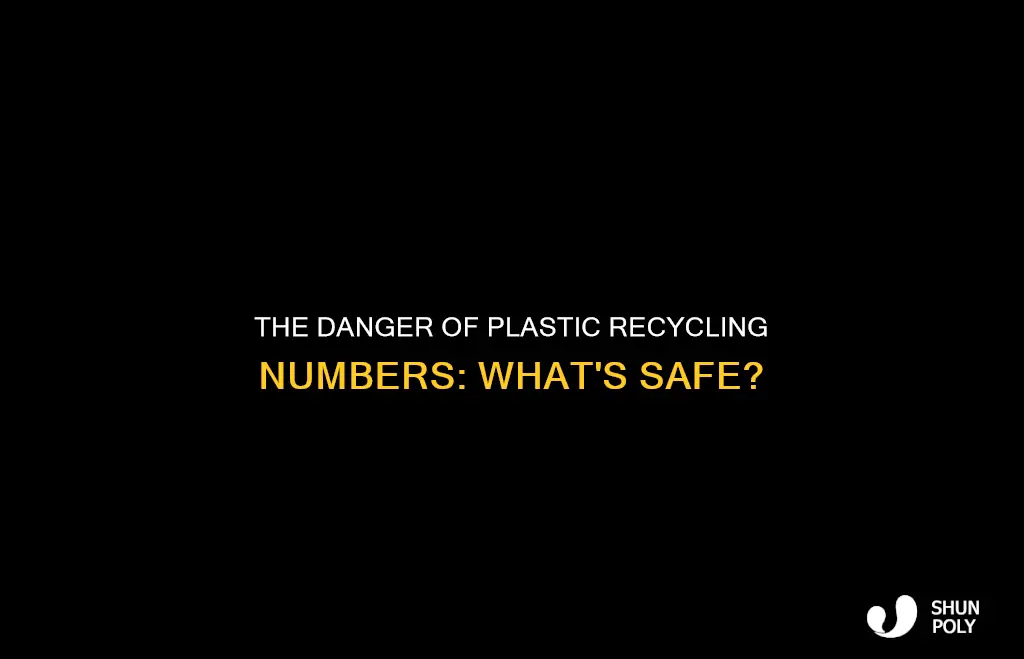 what recycle number on plastics are no good for you