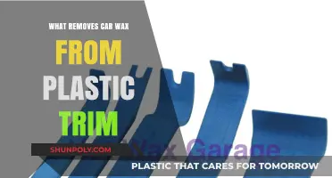 Effective Methods to Safely Remove Car Wax from Plastic Trim