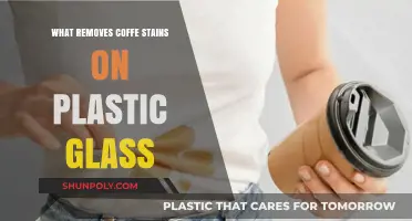Effective Ways to Remove Coffee Stains from Plastic Glasses