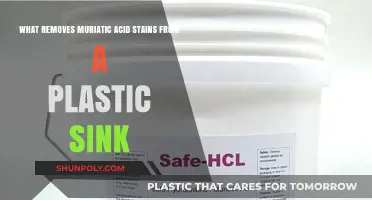 Effective Ways to Remove Muriatic Acid Stains from Plastic Sinks