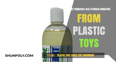 Effective Ways to Remove Old Sticker Adhesive from Plastic Toys
