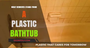 Effective Stain Removal Tips for Your Plastic Bathtub