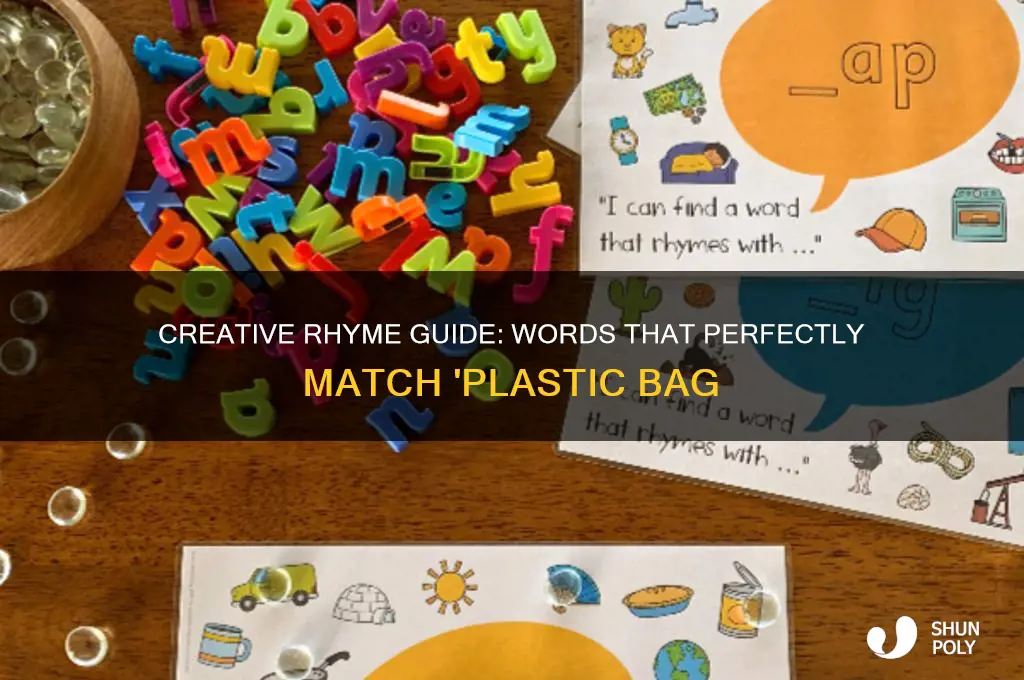 what rhymes with plastic bag
