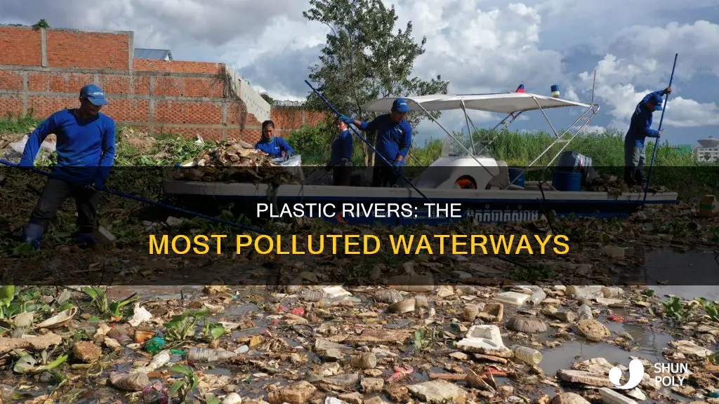 what rivers have the most plastic