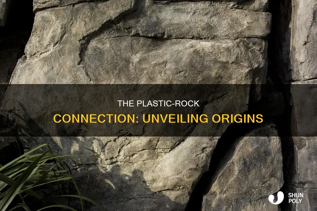 what rock does plastic come from