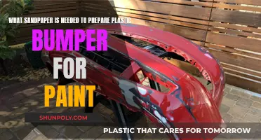 How to Sand Plastic Bumpers for Painting