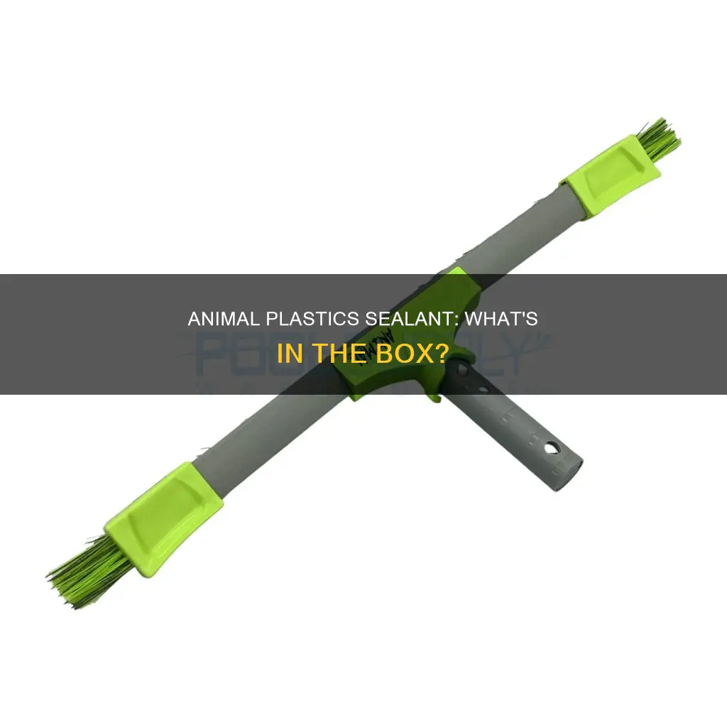 what sealant does animal plastics send